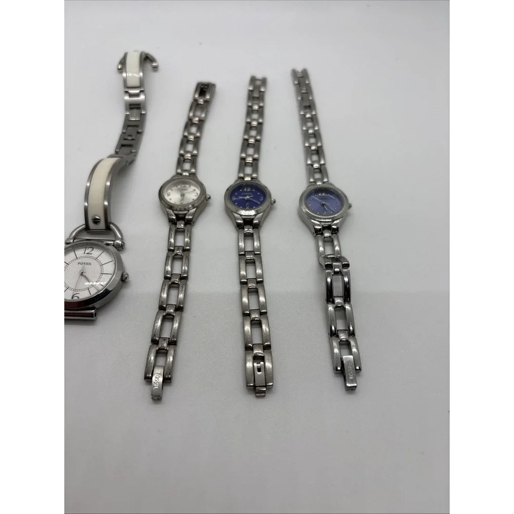 Fossil F2 ES-9090, ES-9103, ES-9048 ES-2473 Ladies Watches Lot All Working